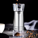 Stainless Steel Electric Coffee Burr Grinder Spice Mill USB