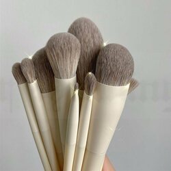 Mixed Hair Makeup Set Brush Foundation Cover